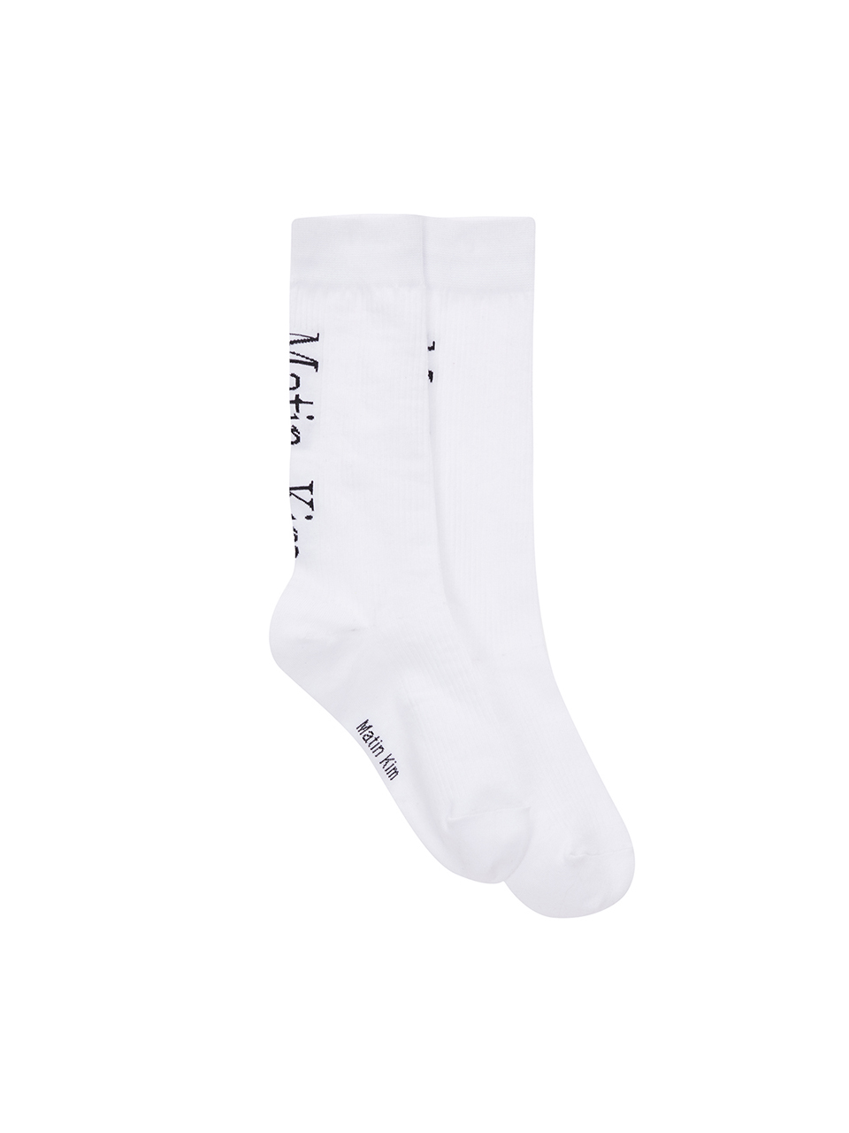 MATIN HALF SOCKS IN WHITE