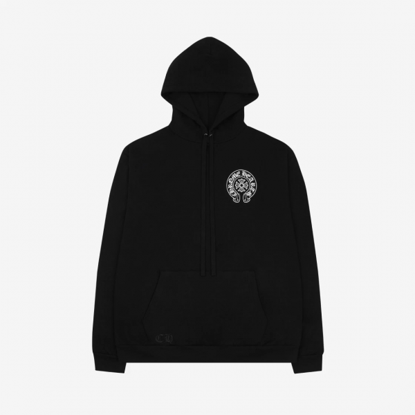 Chrome Hearts Horseshoe Hoodie Black - Korea Exclusive