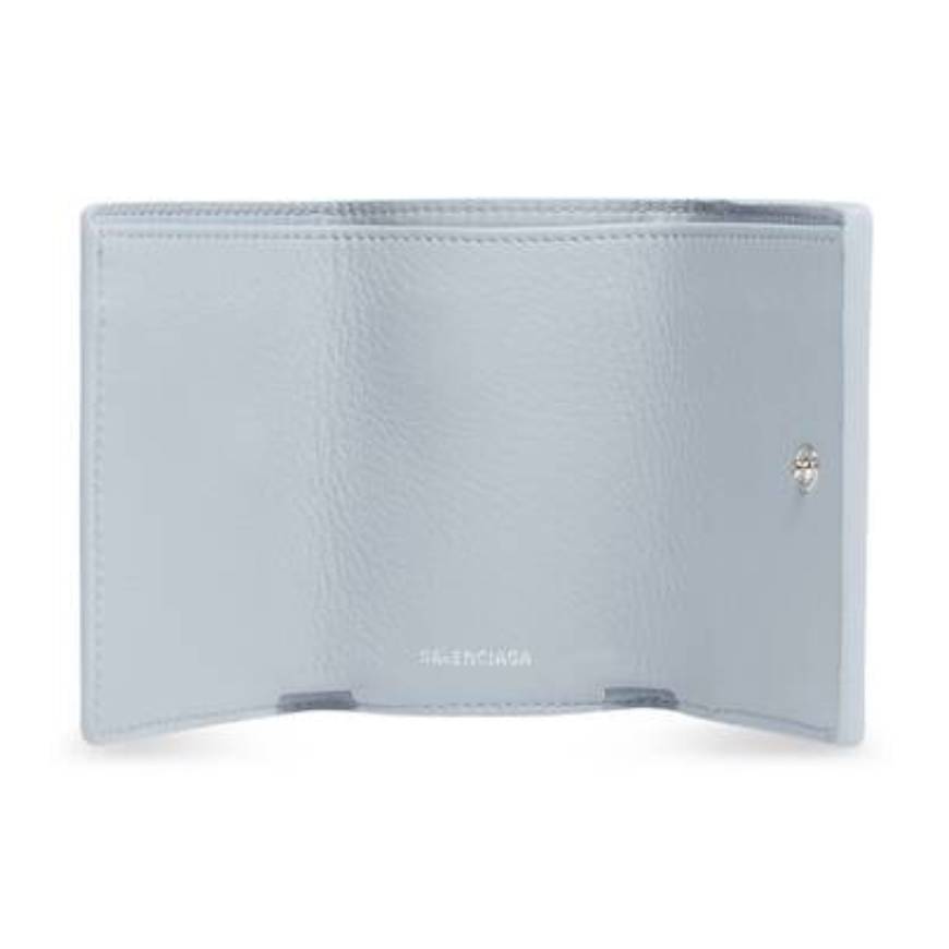 PORTEFEUILLE PAPIER MINI MODÈLE EN BLEU