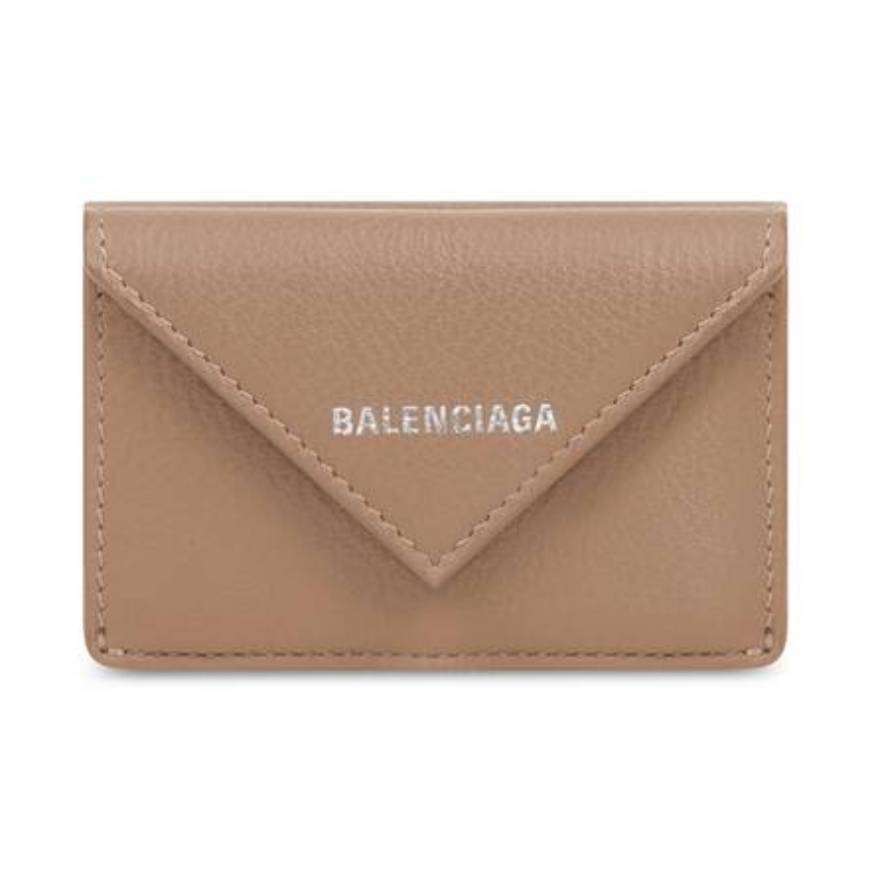 PORTEFEUILLE PAPIER MINI MODÈLE EN MARRON