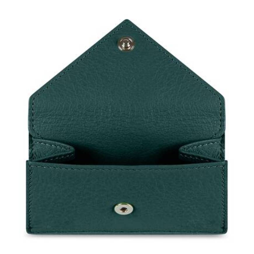 PORTEFEUILLE PAPIER MINI MODÈLE EN VERT FONCÉ