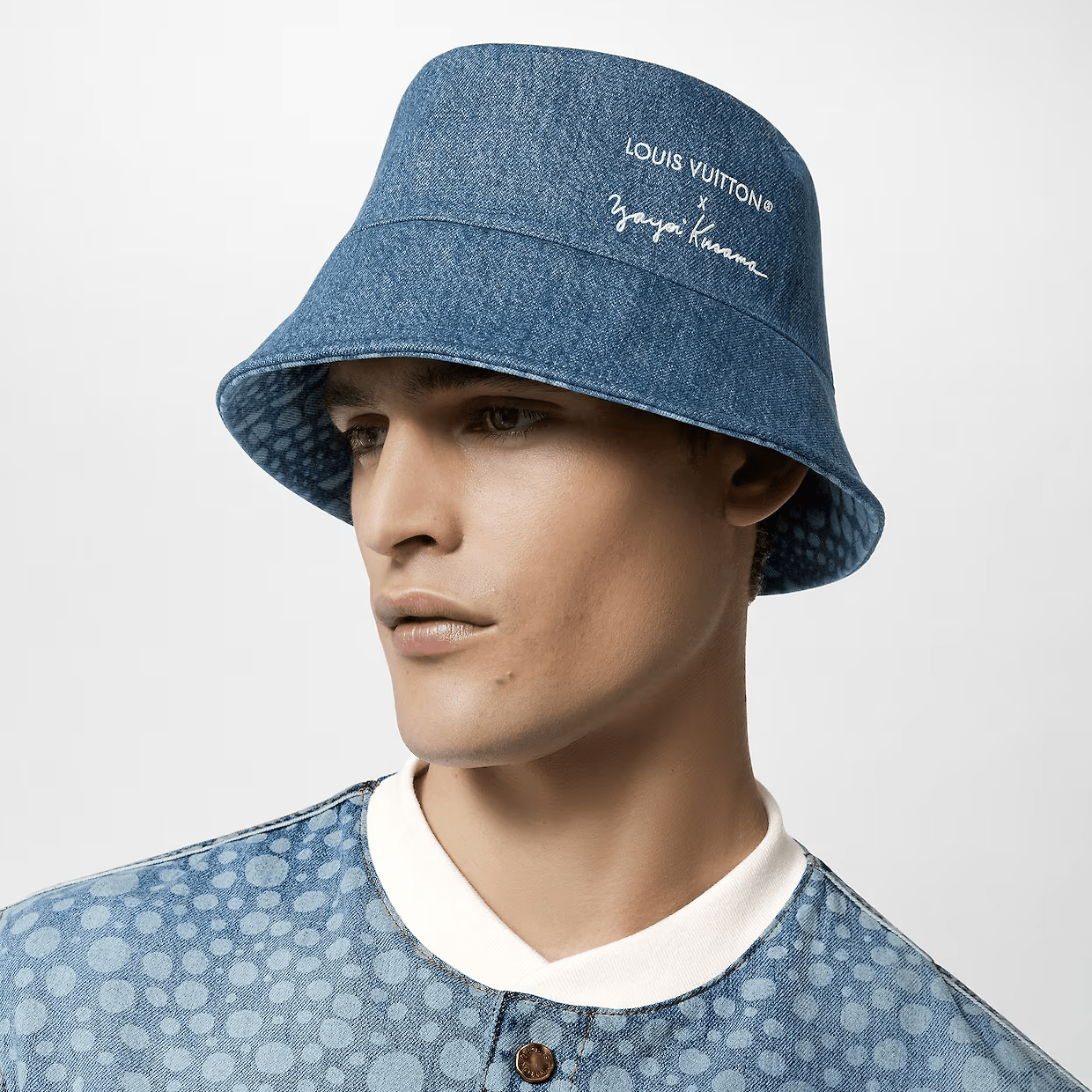 LV x YK Pumpkin Bucket Hat