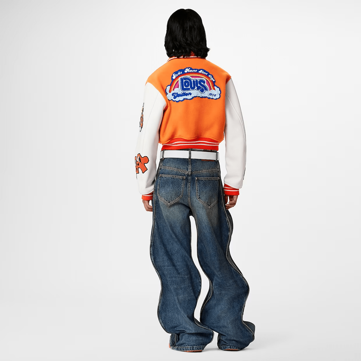 Mini varsity blouson