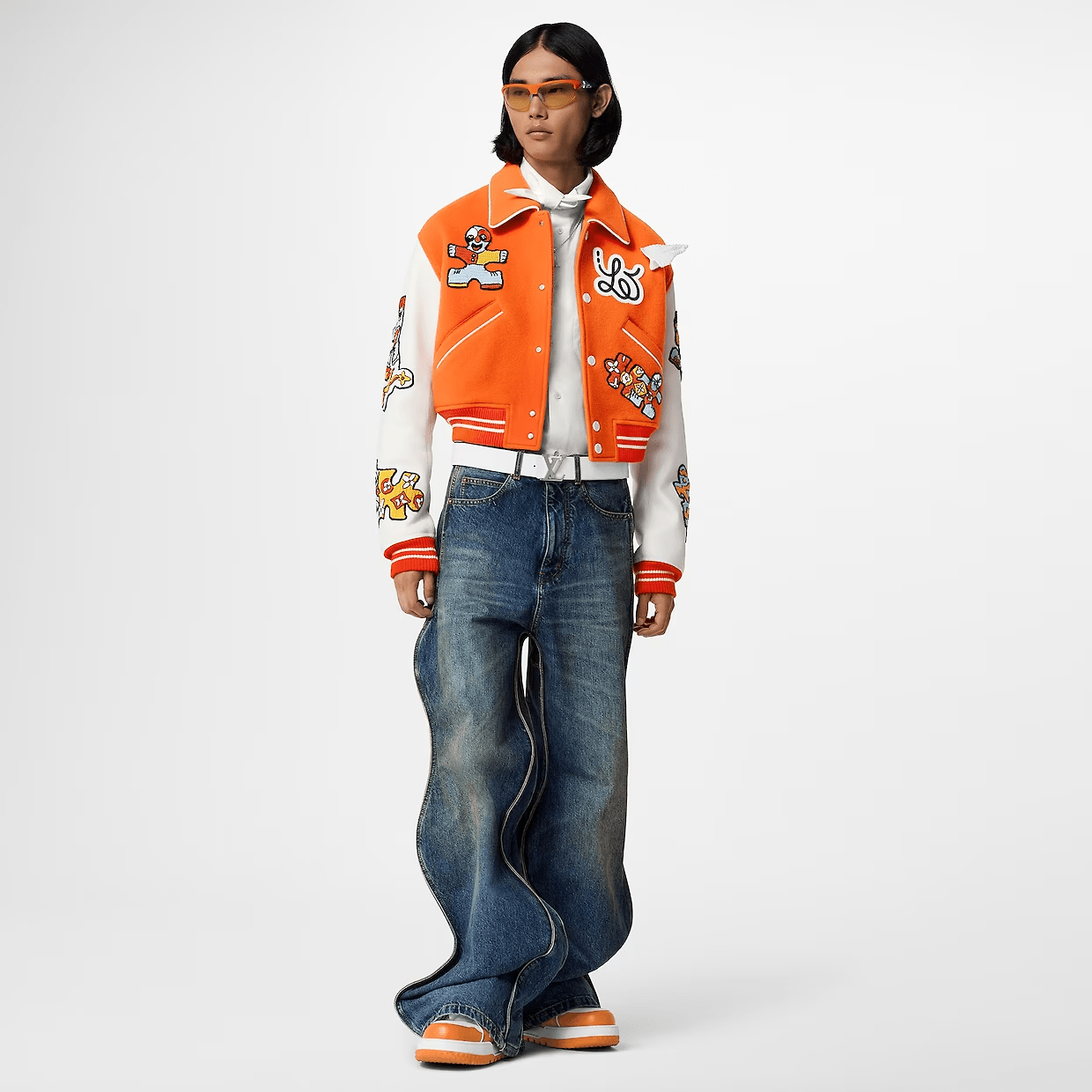 Mini varsity blouson