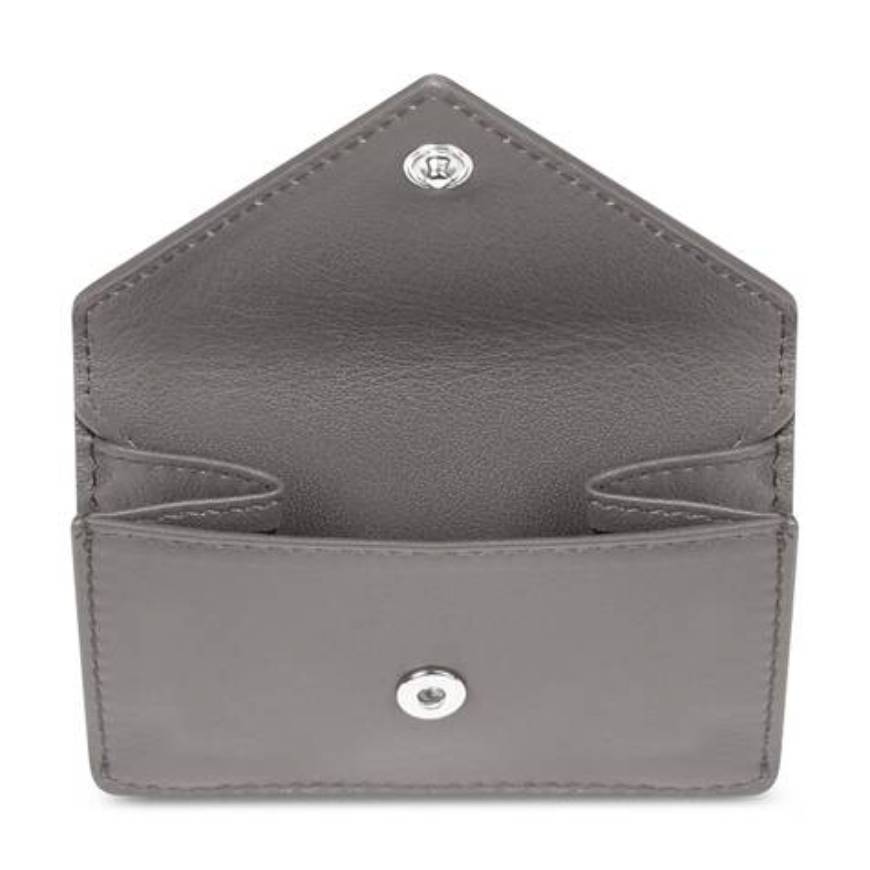 PORTEFEUILLE PAPIER MINI MODÈLE EN GRIS CLAIR