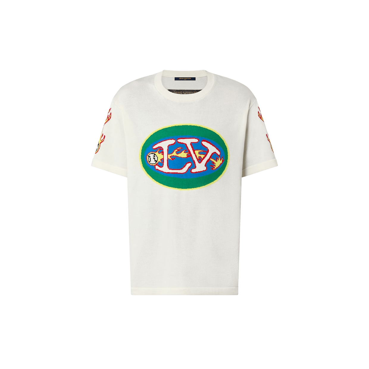 Graphic short sleeve crew neck