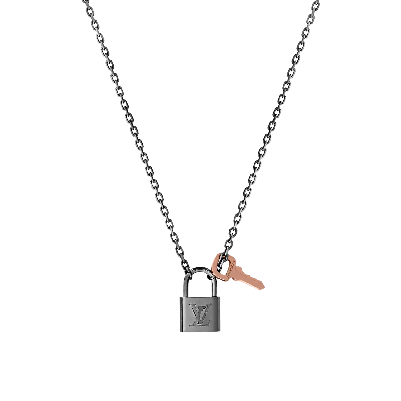 LV Padlock Pendant