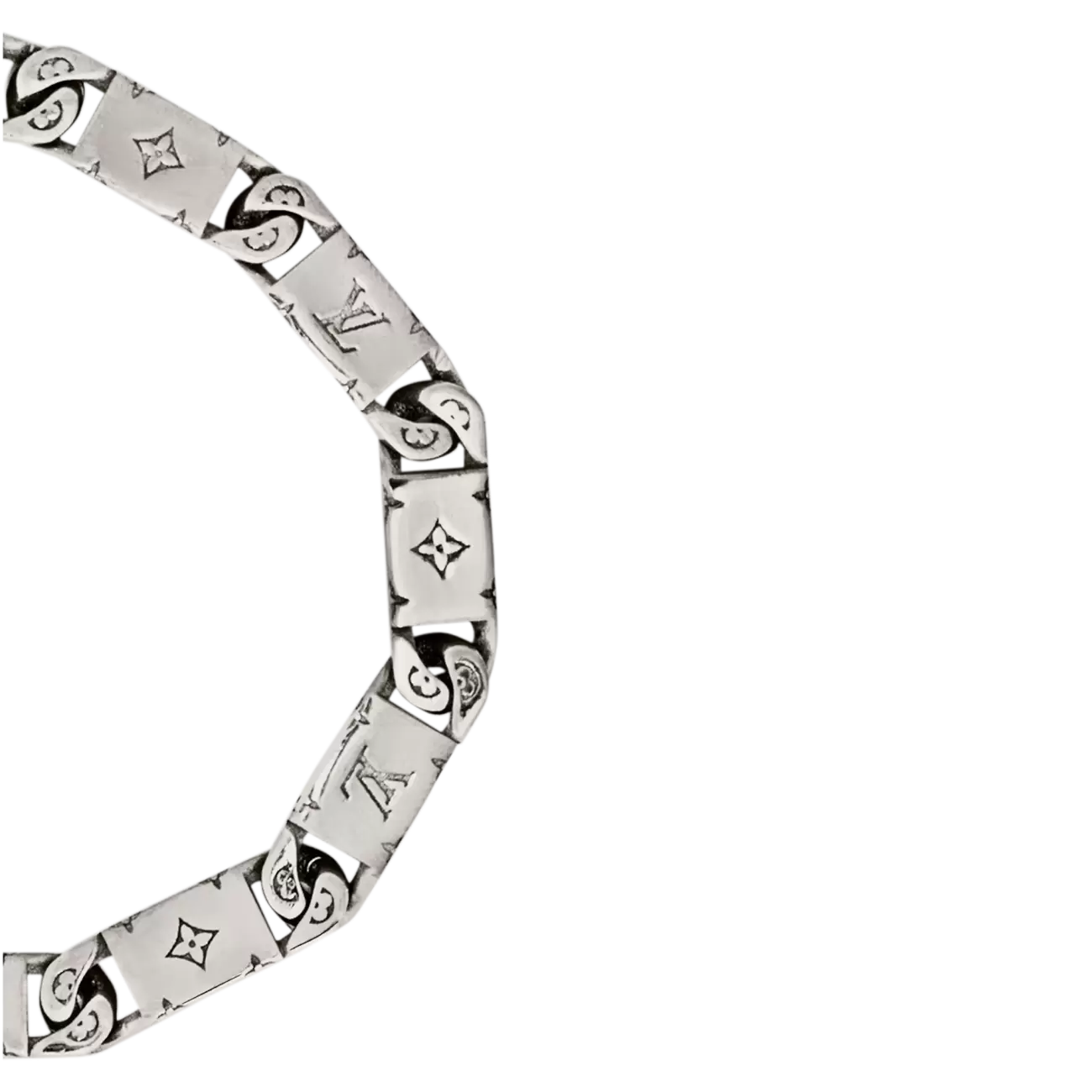 Monogram tie up bracelet