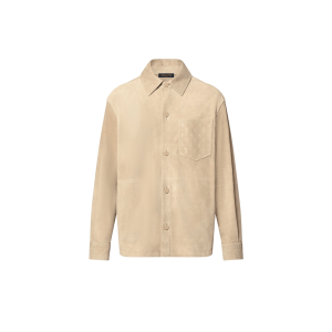 Suede overshirt