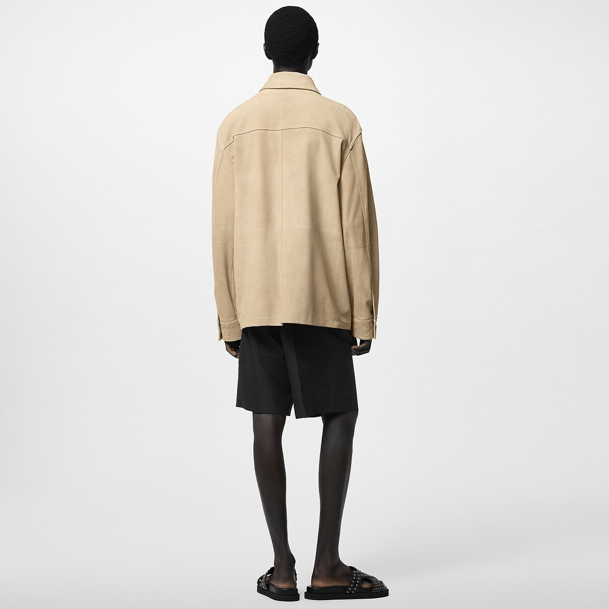 Suede overshirt