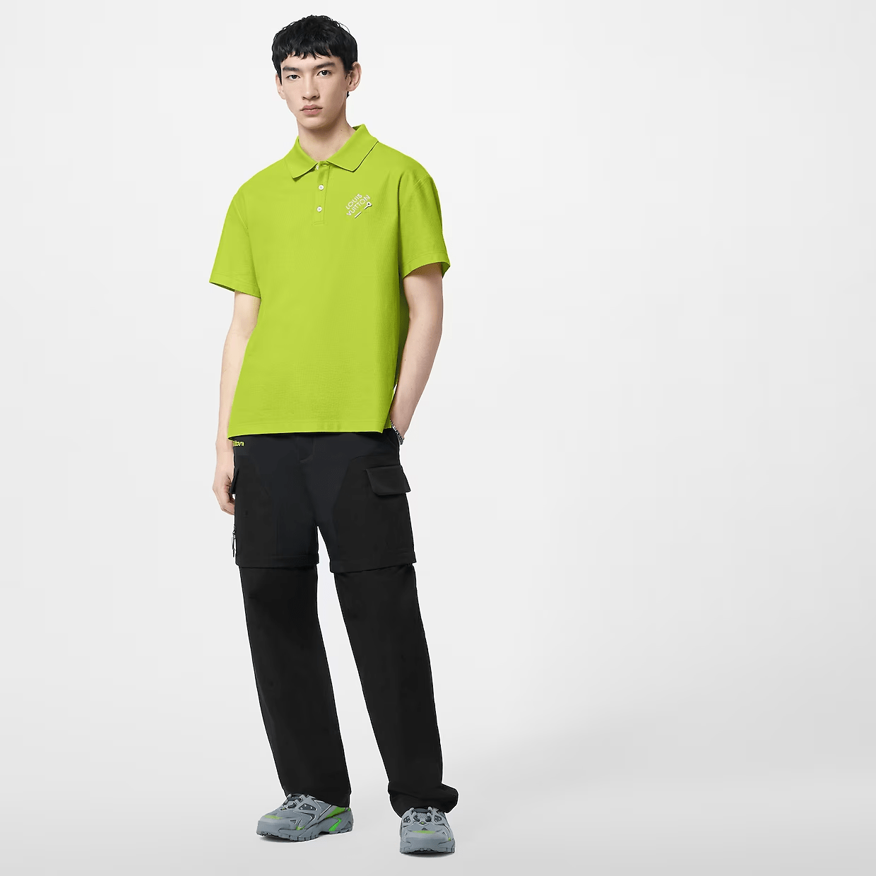 Embroidered Signature Cotton Polo