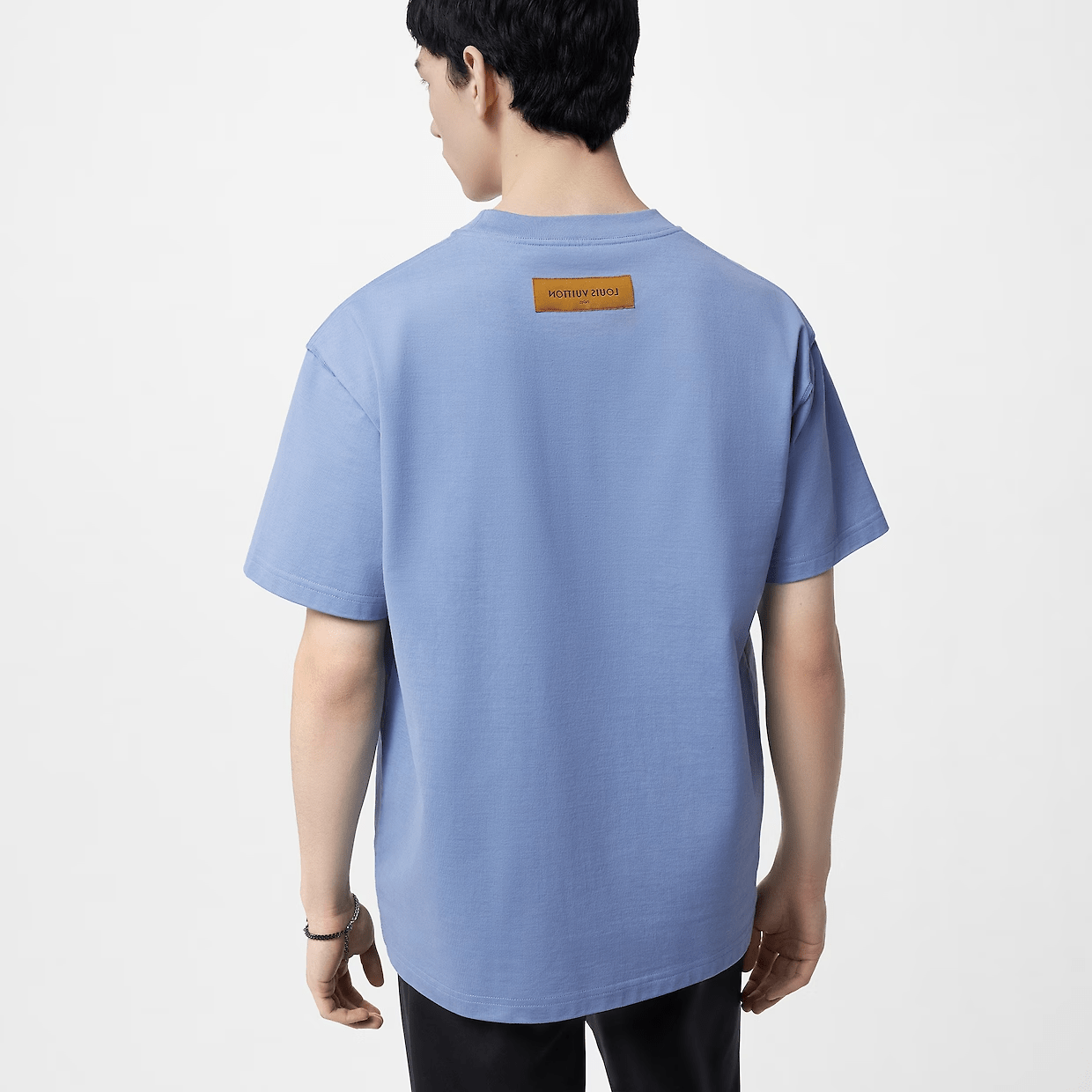 EMBOSSED LV COTTON T-SHIRT