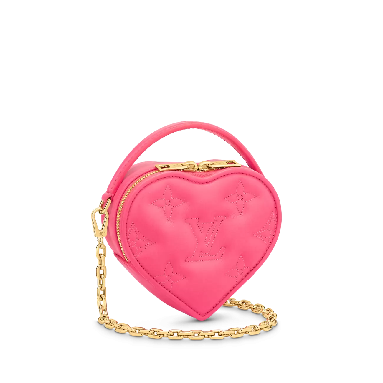 Pop My Heart Pouch Dragon Fruit Pink