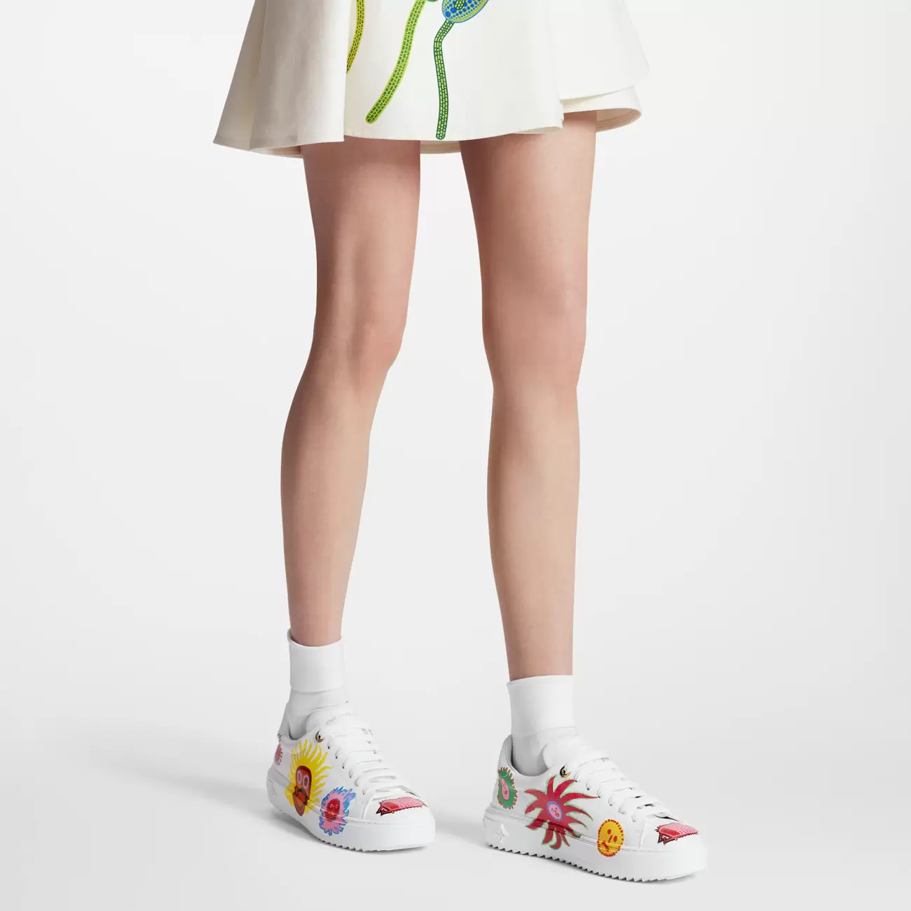 LV x YK Time Out sneakers White