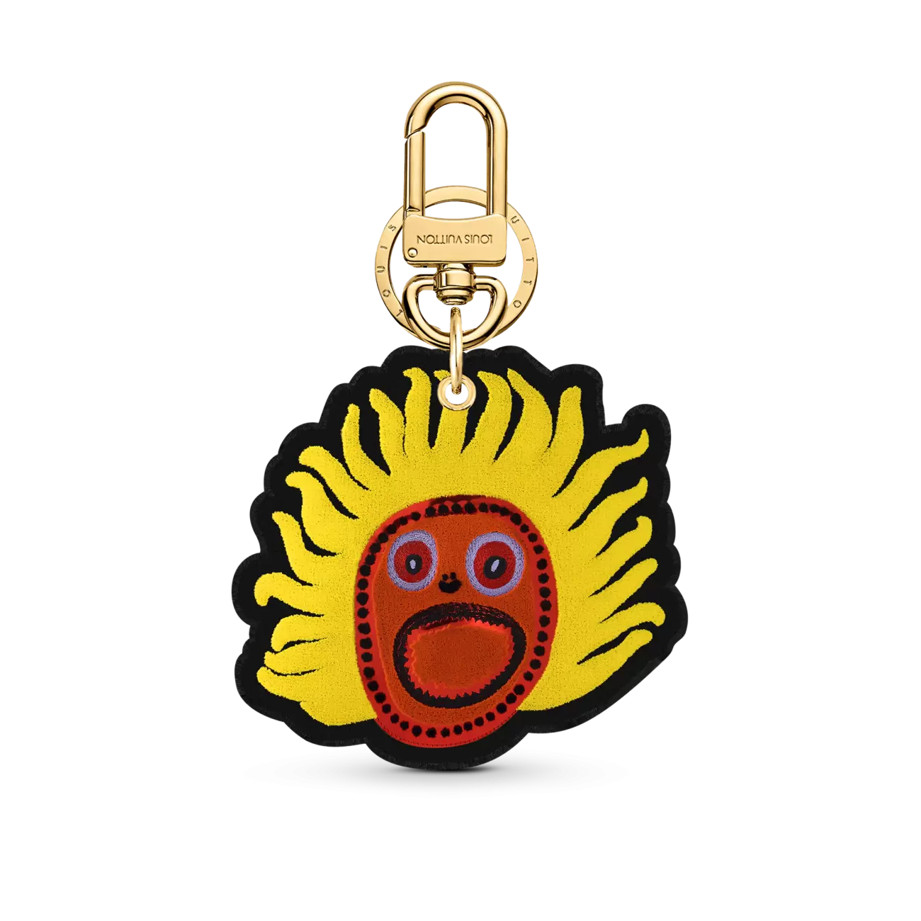 LV x YK Face Key Ring