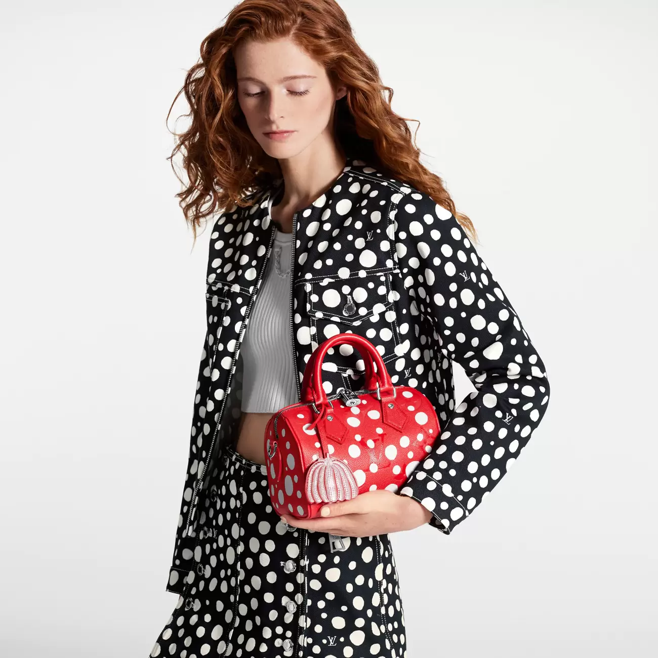 LV x YK Speedy Bandouliere 20