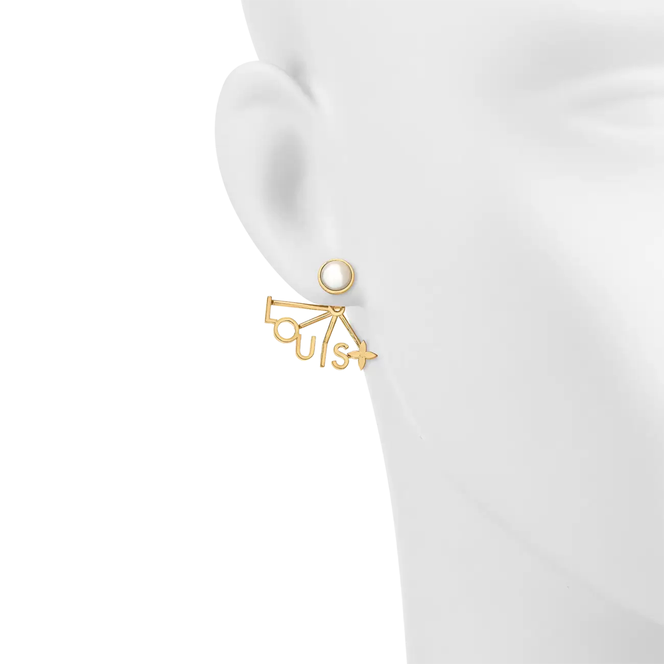 LV Spelling Earring
