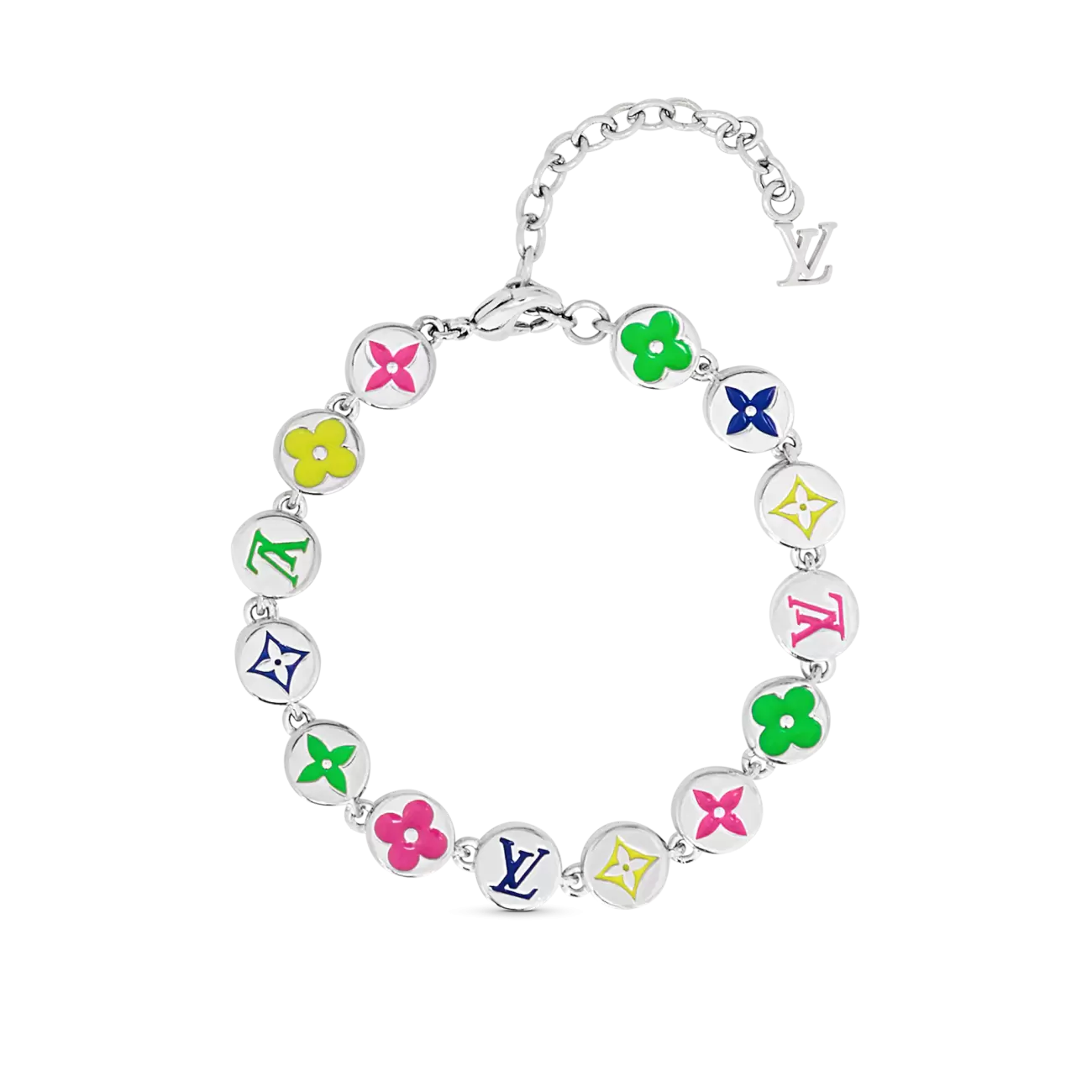 monogram colors bracelet