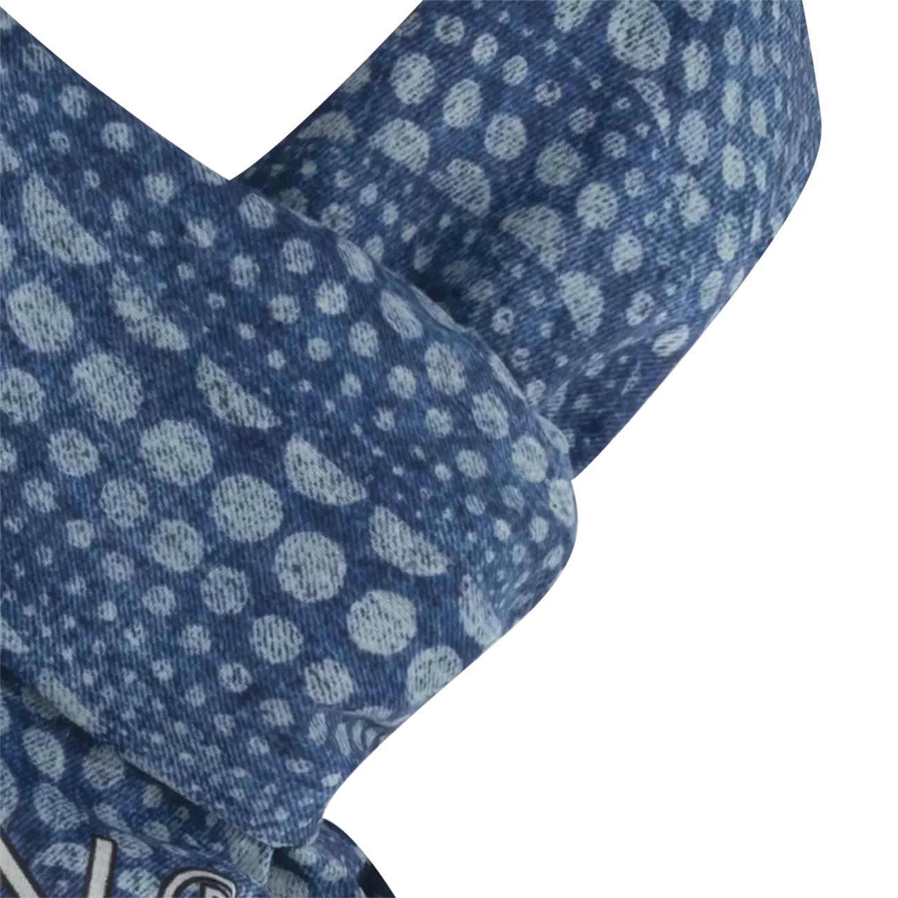 LV x YK Denim Pumpkin Stole