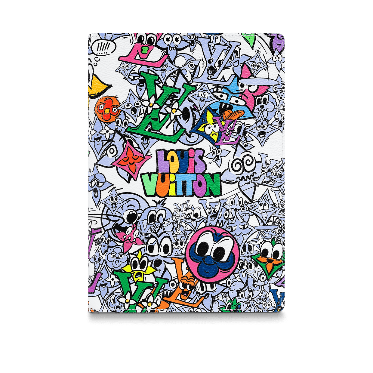 Notebook cover monogram comics