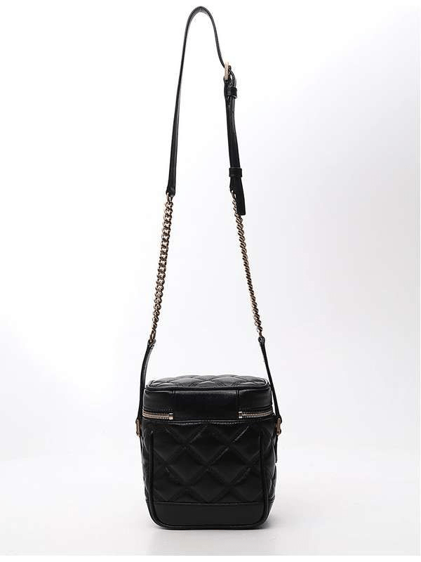 80'S Vanity Quilted Leather Mini Bag