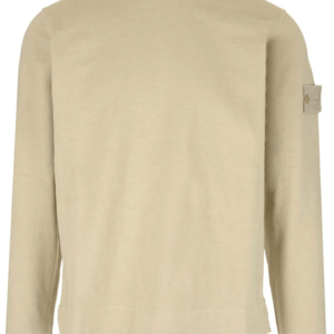 Stone Island Logo-Patch Long-Sleeved Sweatshirt