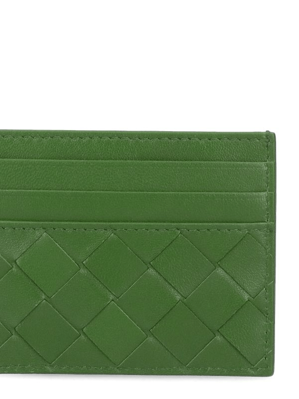 Bottega Veneta Intrecciato Leather Card Holder