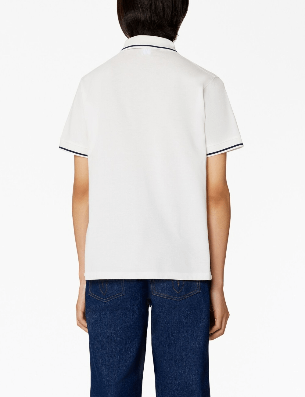 AMI PARIS CONTRAST POLO