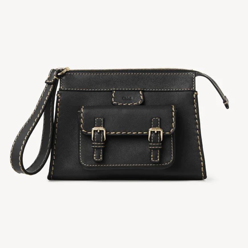 EDITH SMALL POUCH  BLACK