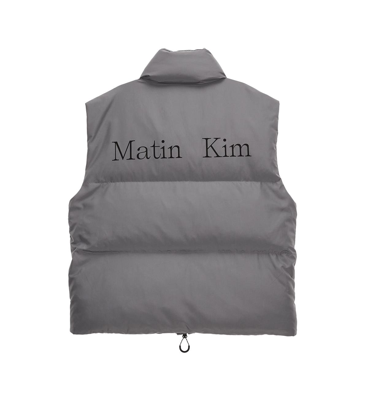 MATIN PADDING VEST JUMPER IN GRAY