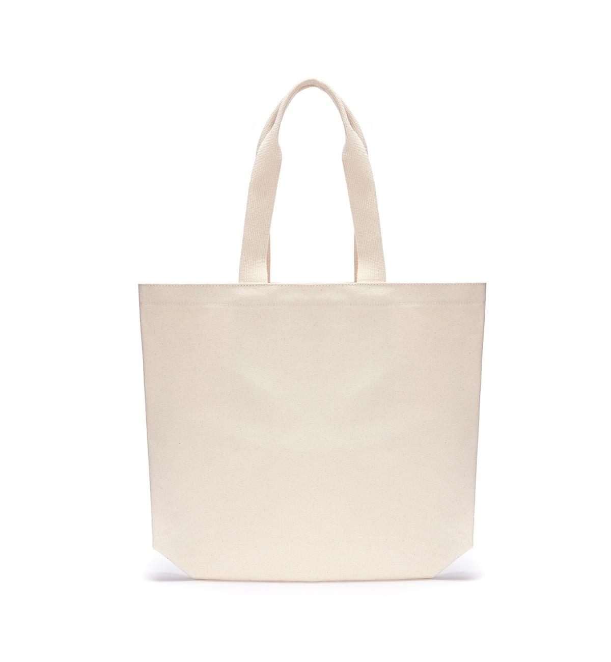  MATIN LOGO ECOBAG IN IVORY