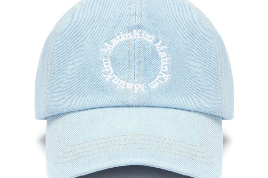 DENIM CIRCLE LOGO BALL CAP IN SKY