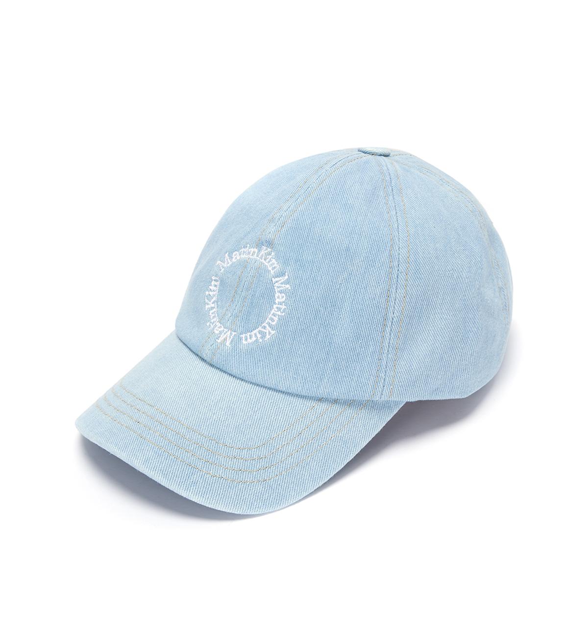 DENIM CIRCLE LOGO BALL CAP IN SKY