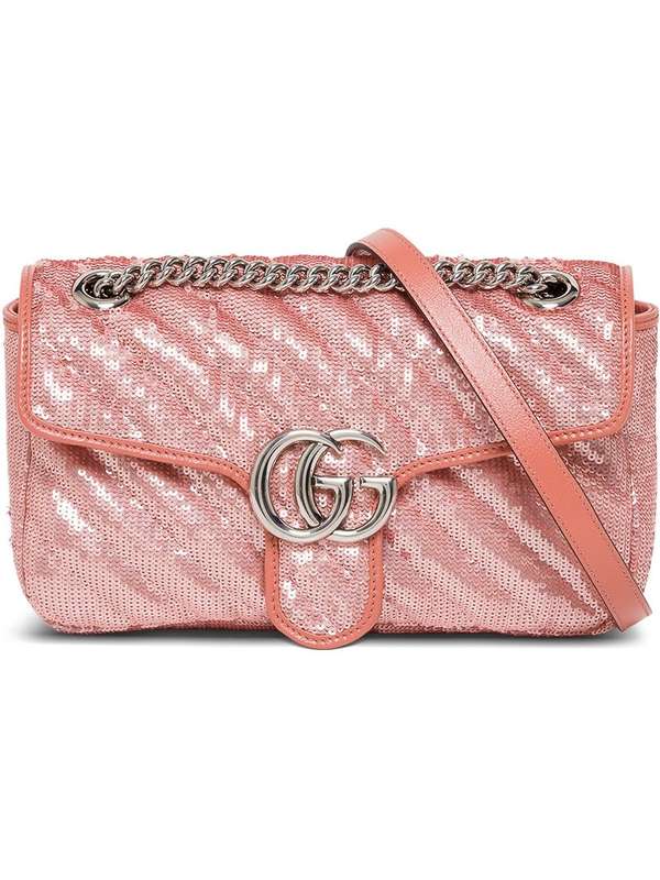 GG Marmont sequin crossbody bag