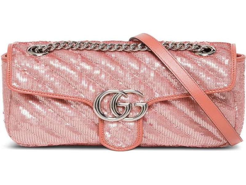 GG Marmont sequin crossbody bag