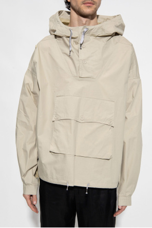 Common hooded anorak jacket