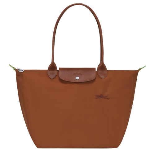 Le Pliage Green Large Cognac