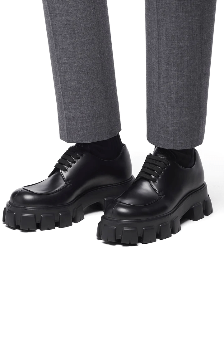 Monolith Lace Up Men's Loafers