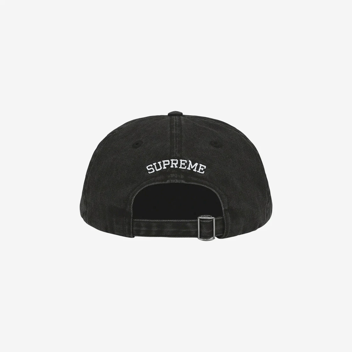 Supreme Pigment Print S Logo 6-Panel Black 