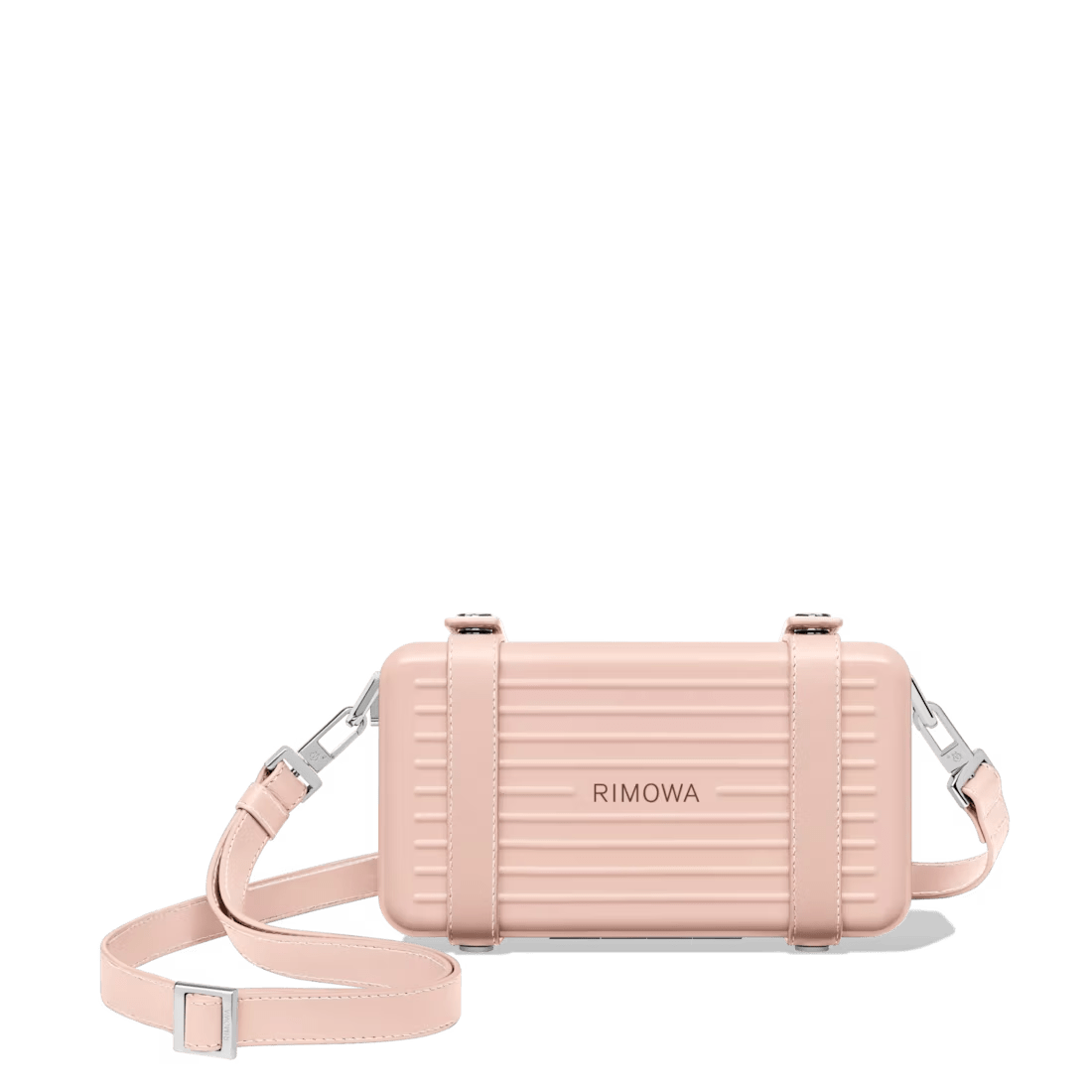 Polycarbonate Cross-Body Bag (Petal Pink)