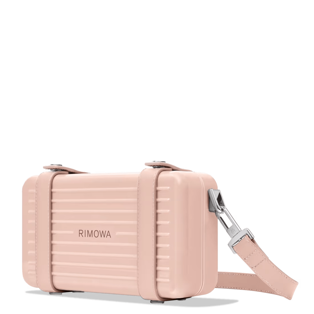 Polycarbonate Cross-Body Bag (Petal Pink)