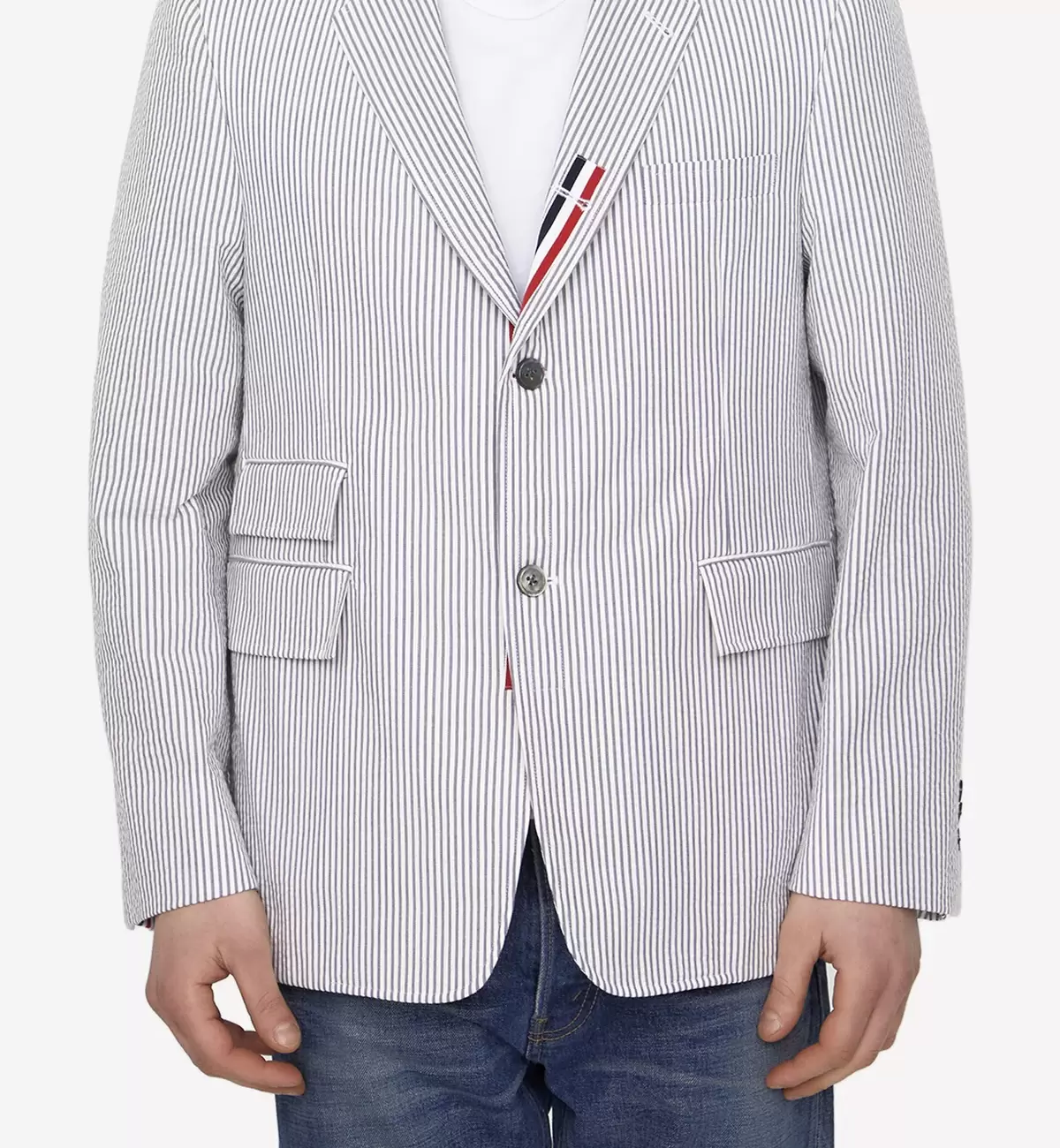 SEERSUCKER STRIPE JACKET