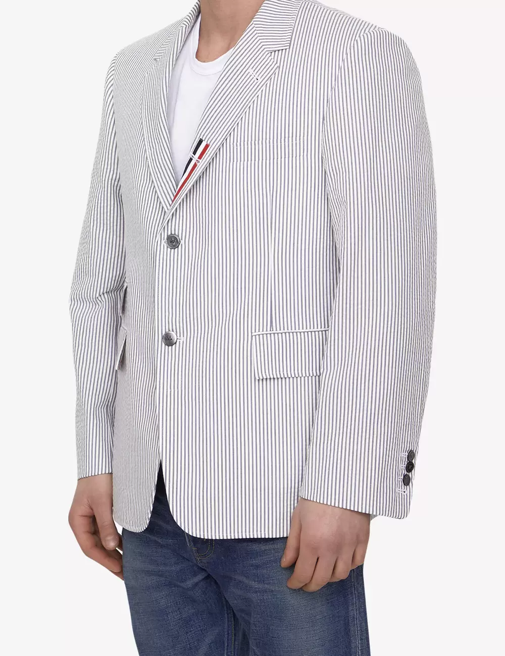 SEERSUCKER STRIPE JACKET