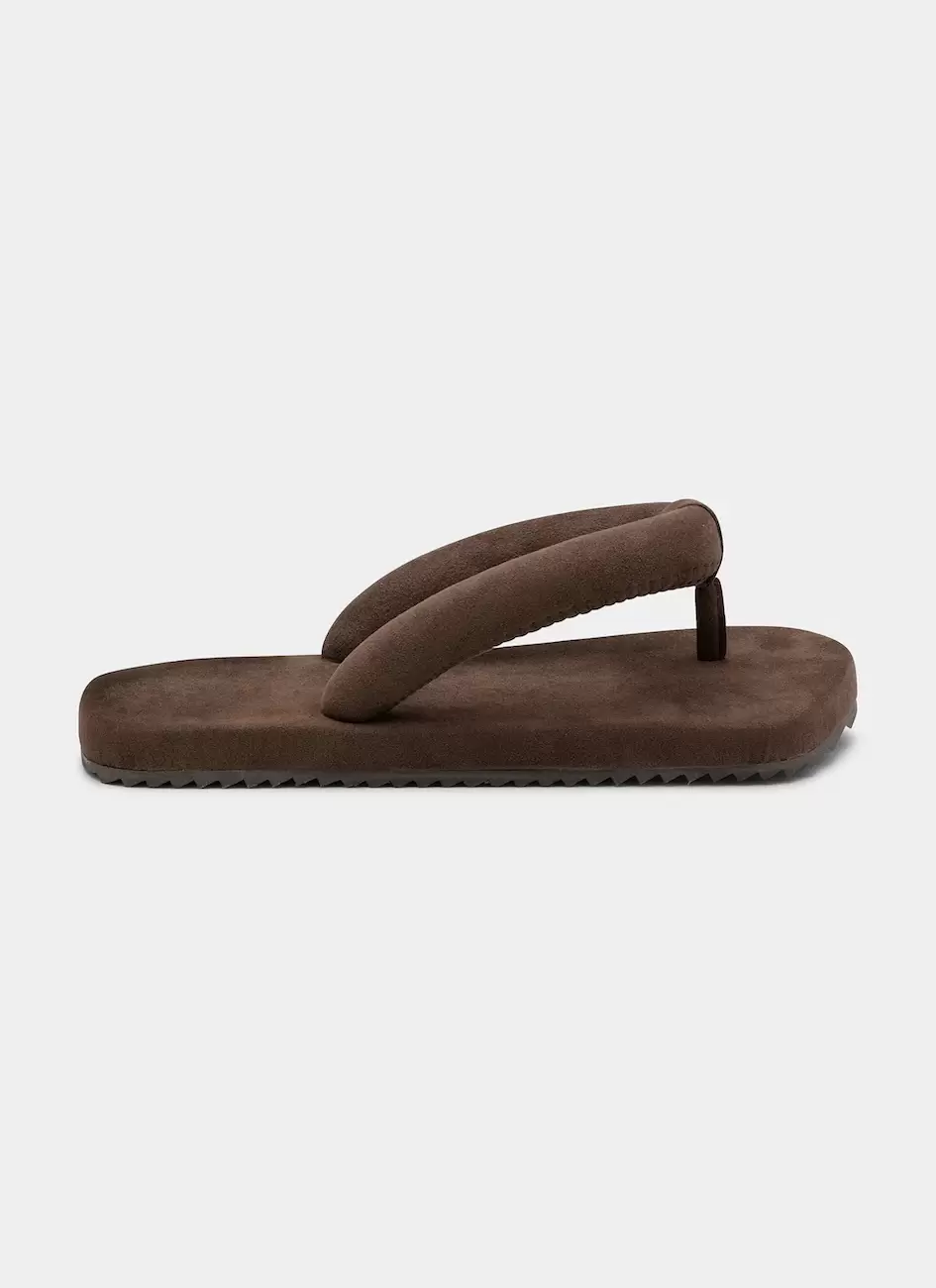 SUKI Chocolate suede
