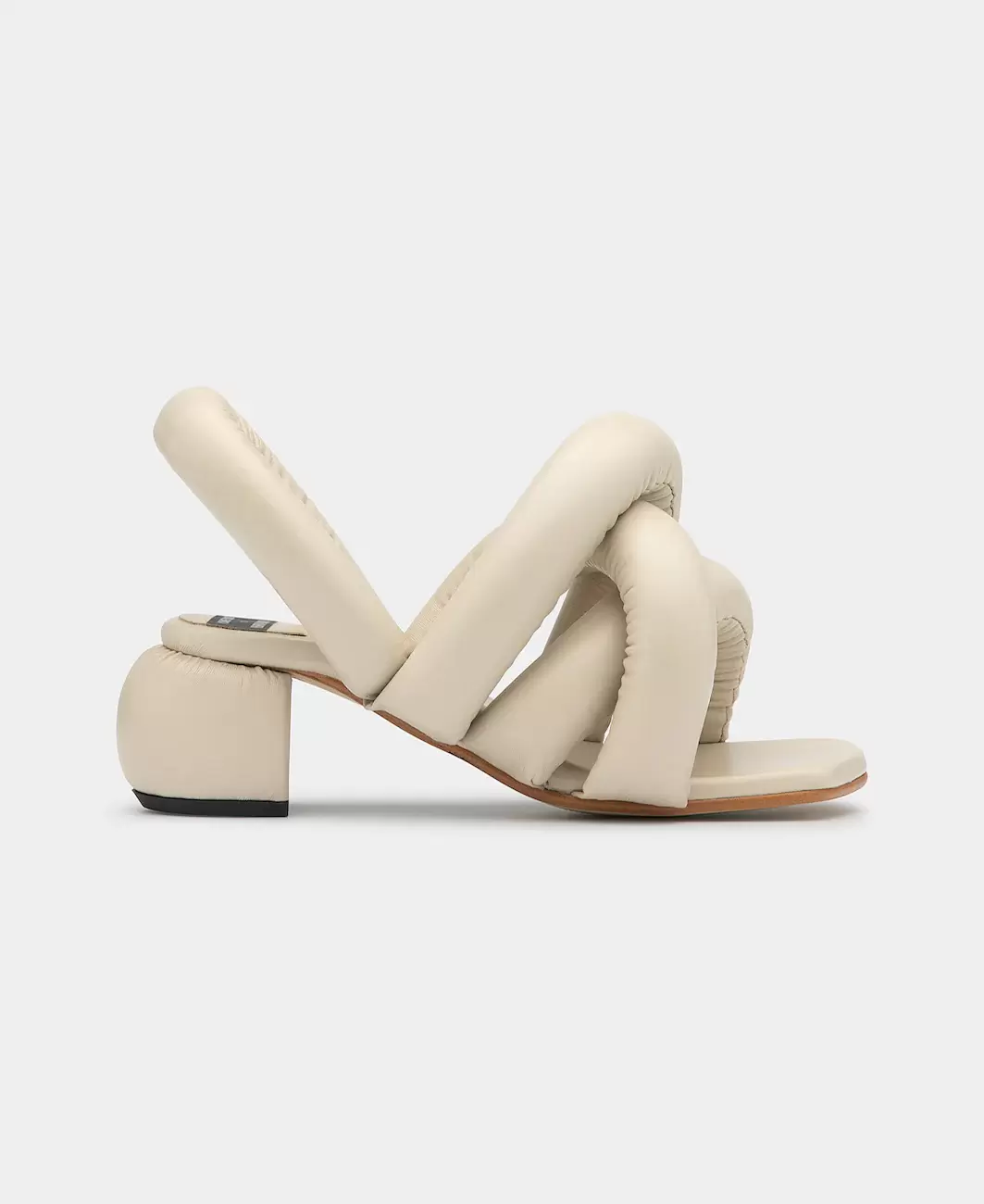 SAUSAGE HEEL Beige