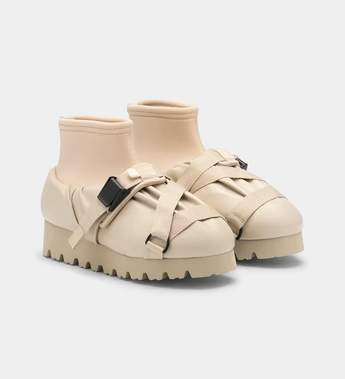 NAWA CAMP SHOES MID Beige