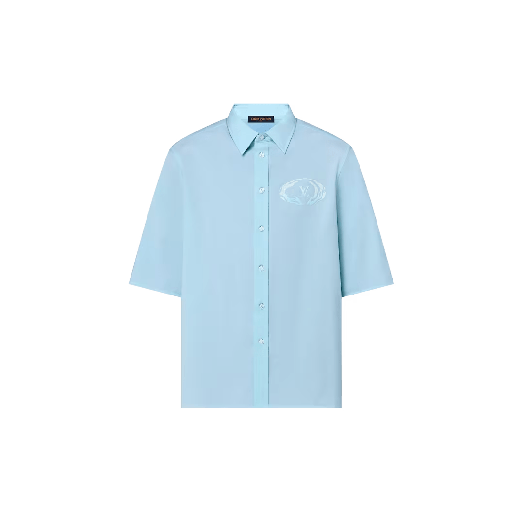 Short sleeve cotton shirt