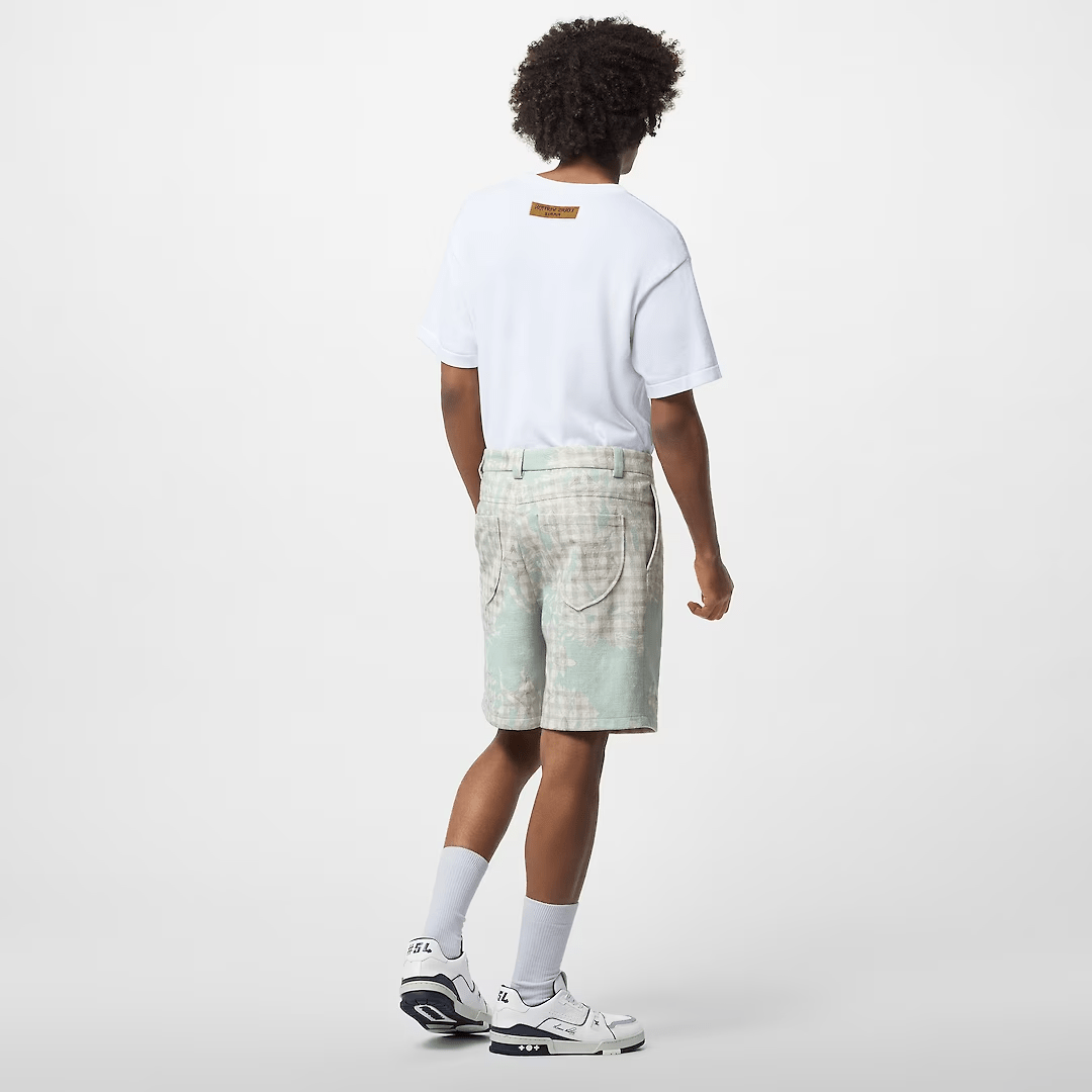 COTTON BLEND TAILORED SHORTS