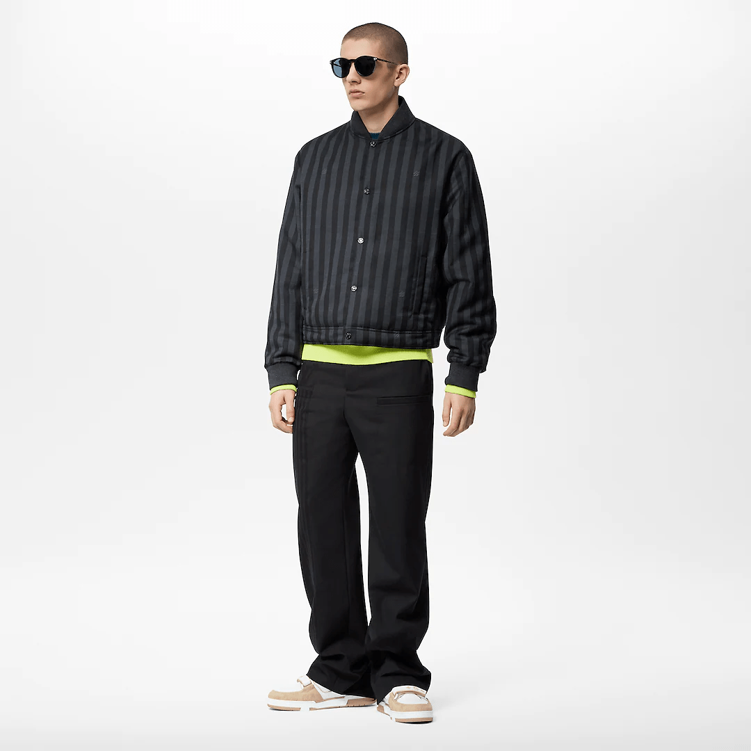 Reversible trucker jacket