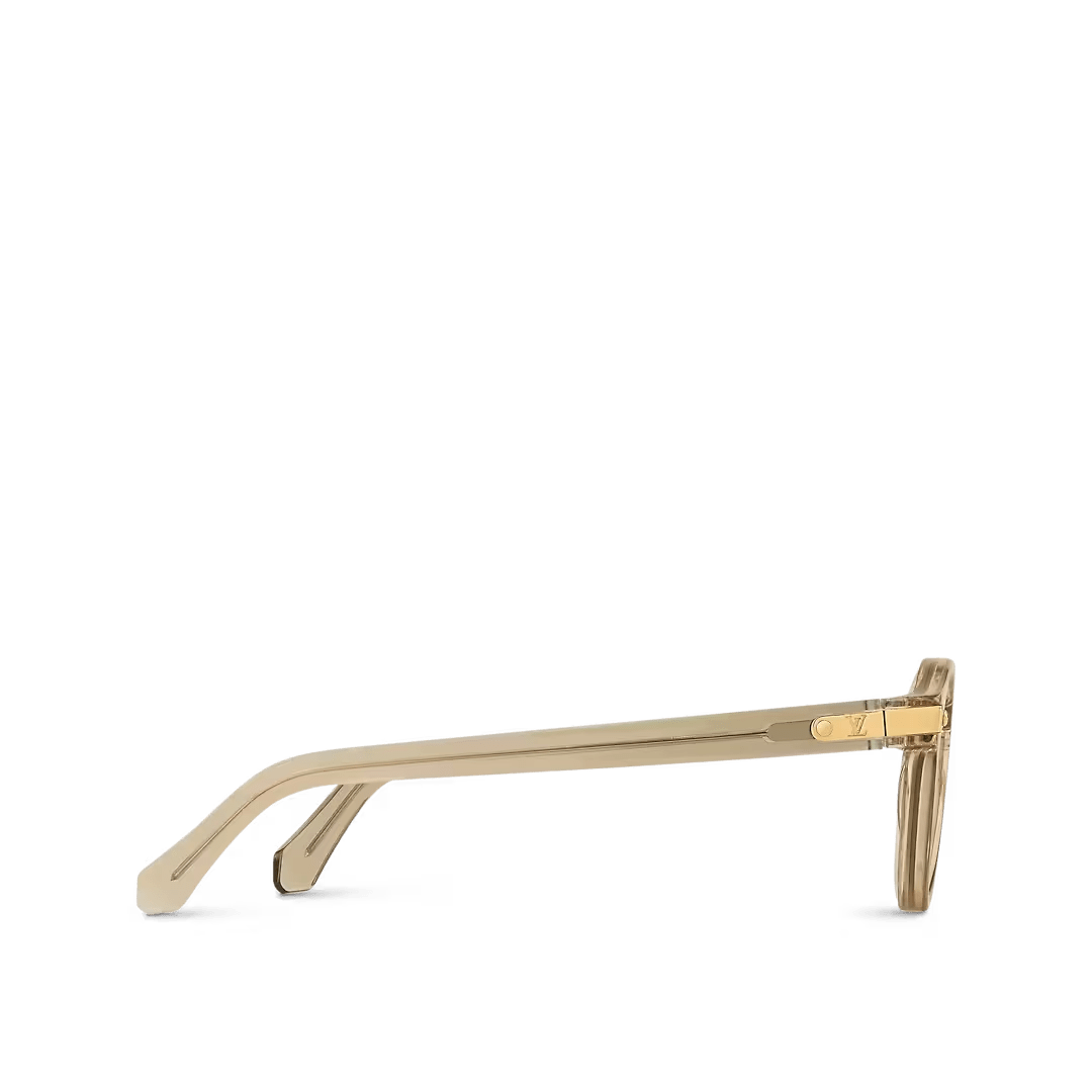 Sunglasses LV Signature Round in Light Honey